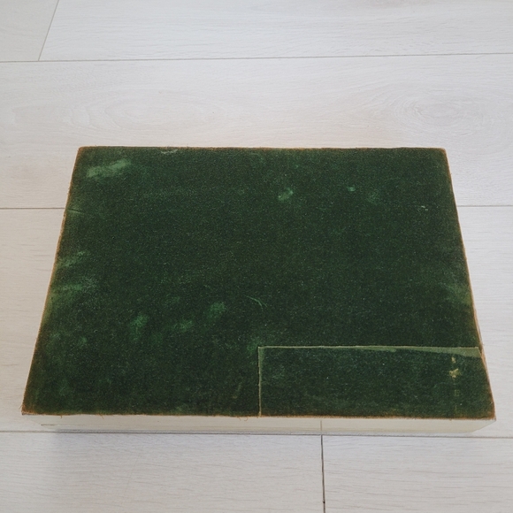 Vintage Paper Mache Decoupage Roses Floral Wooden Box - Picture 7 of 7